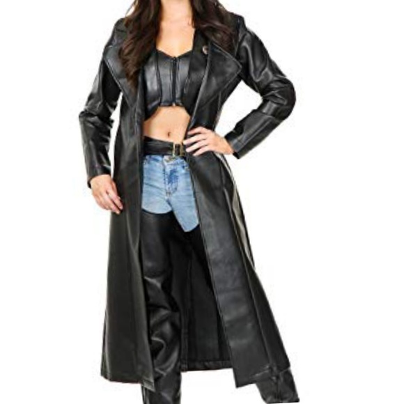 Kasper Jackets & Blazers - Buttery Soft Long Leather Coat